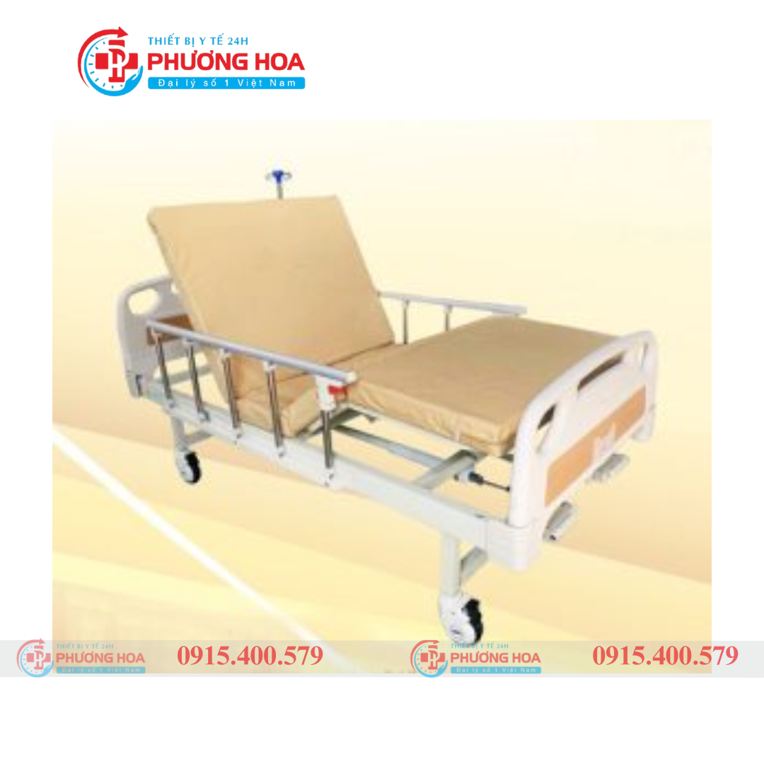 Giường y tế 2 tay quay Akiko A83-03